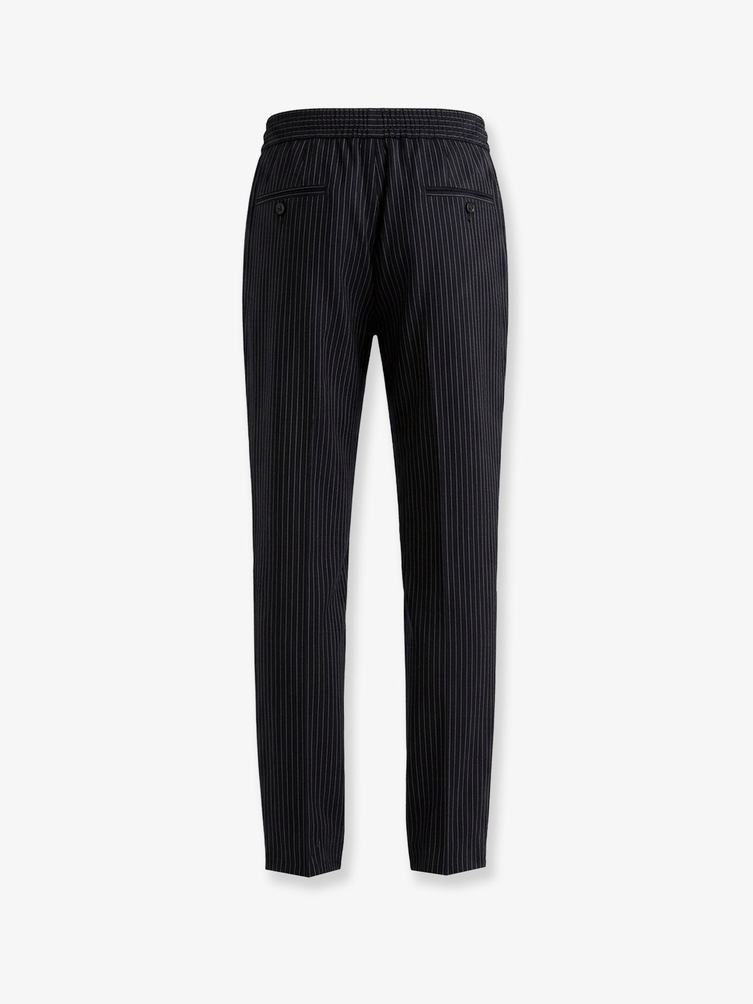 Dolce & Gabbana Pinstriped Wool Jogging Trousers