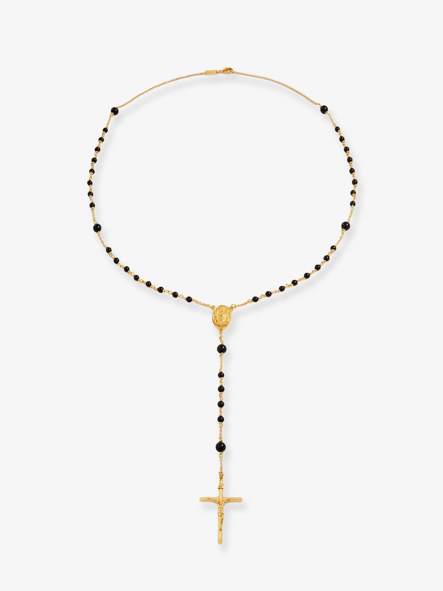 Dolce & Gabbana Brass Necklace With Cross