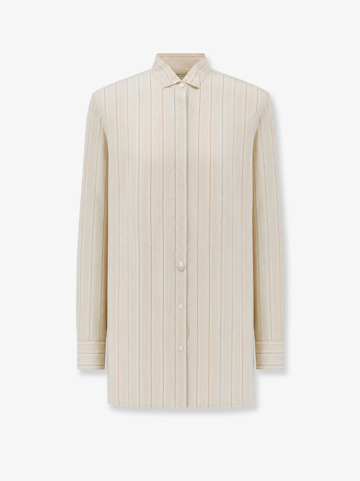 Dries Van Noten Viscose Blend Shirt With Striped Pattern