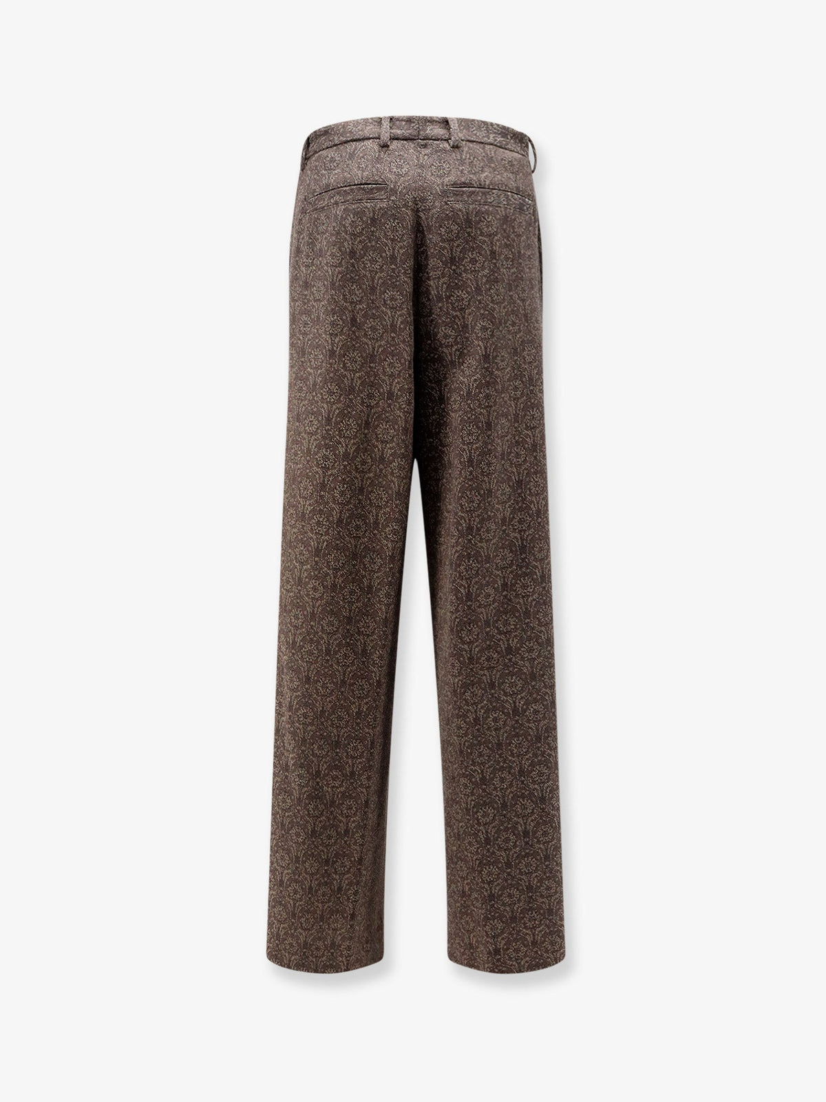 Dries Van Noten Penn Embroidered Viscose Trousers