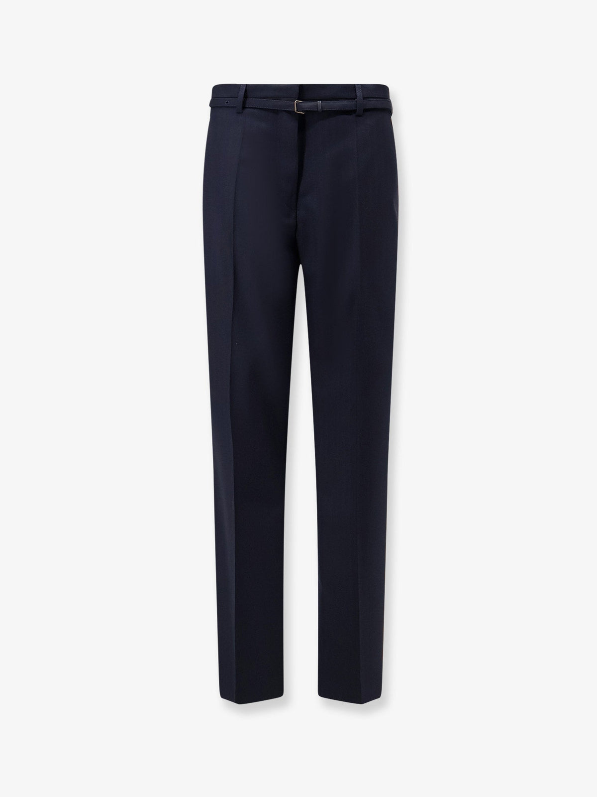 Dries Van Noten Presta Wool Trousers With Belt