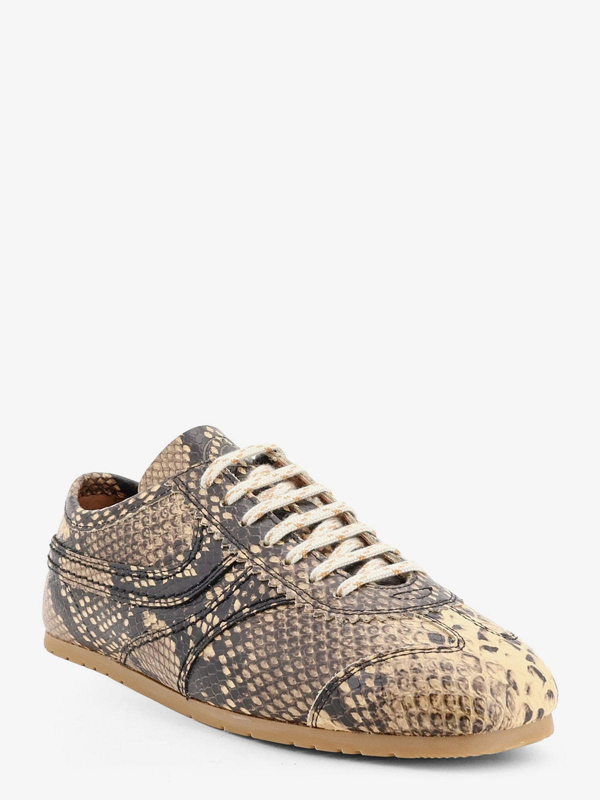 Dries Van Noten Low-top Animal Pattern Sneakers