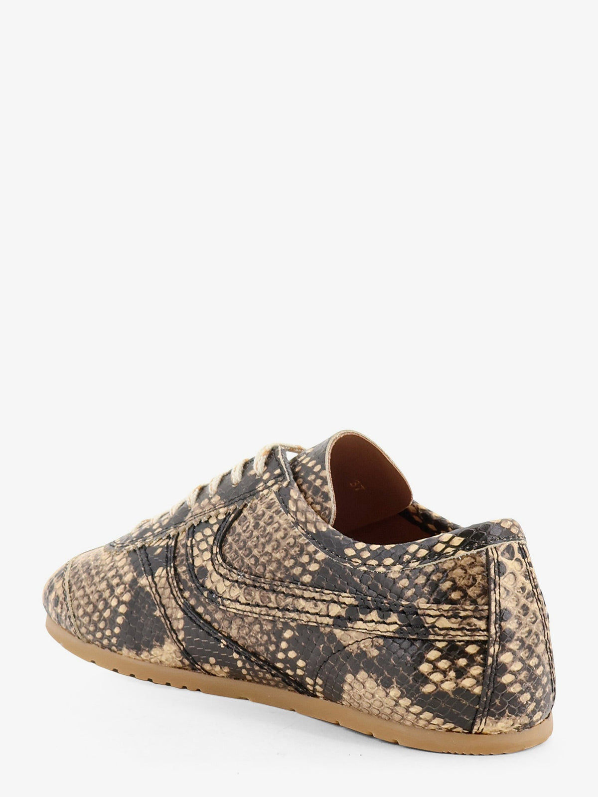 Dries Van Noten Low-top Animal Pattern Sneakers