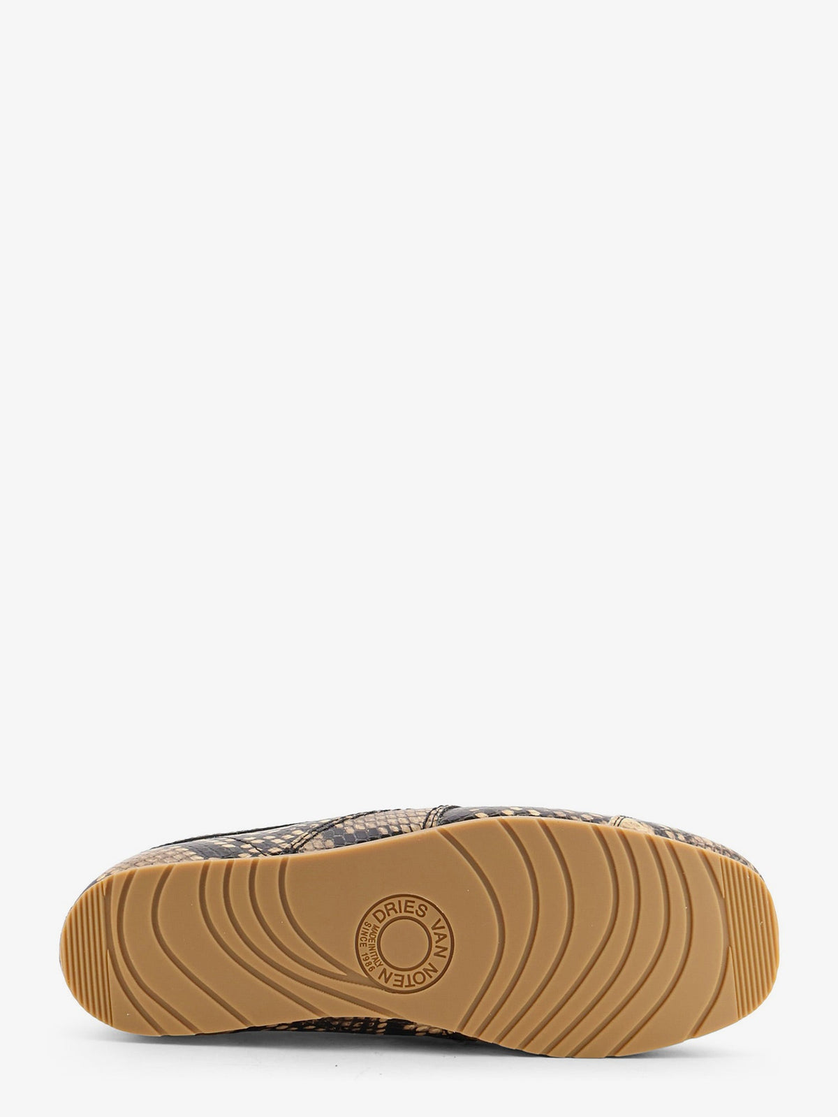Dries Van Noten Low-top Animal Pattern Sneakers