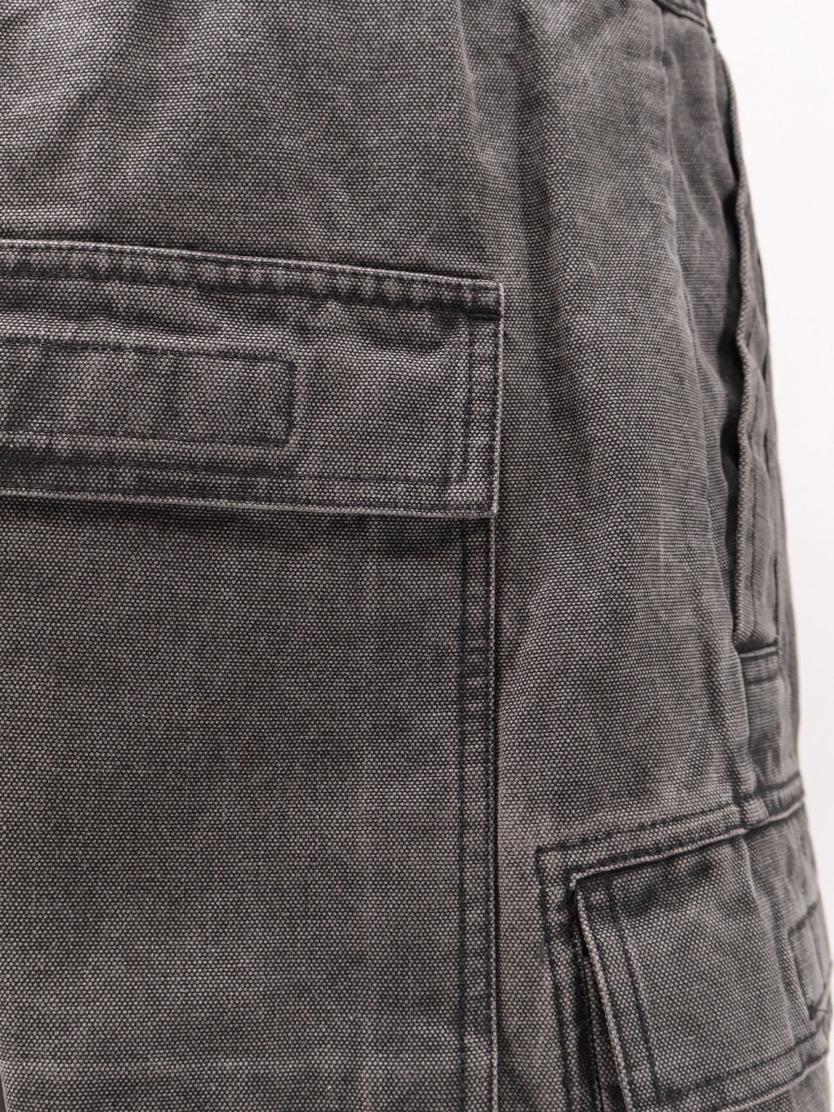 DRKSHDW Cotton Double Cargo Jumbo Beas Trousers