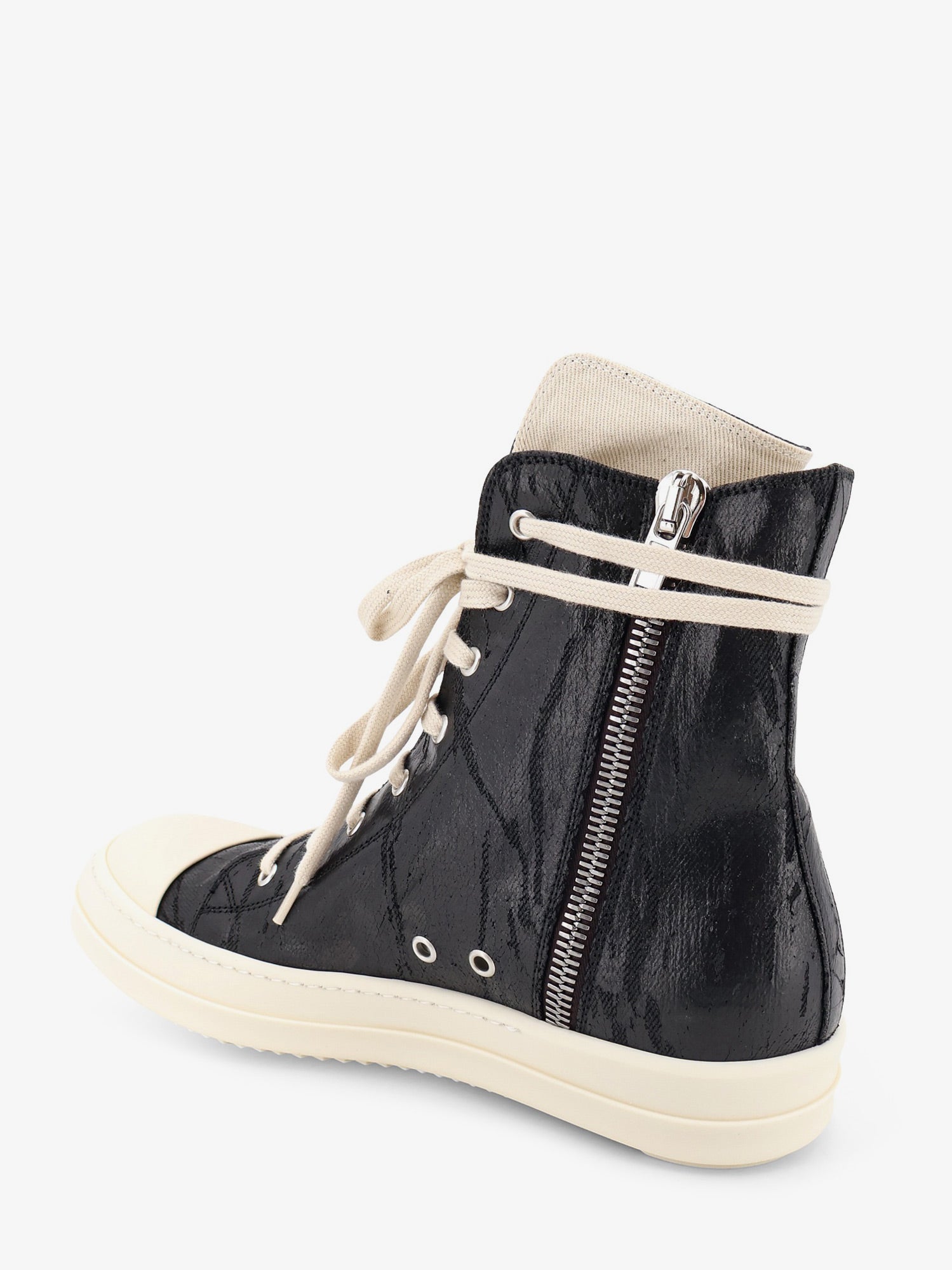 DRKSHDW High-top Leather Sneaks