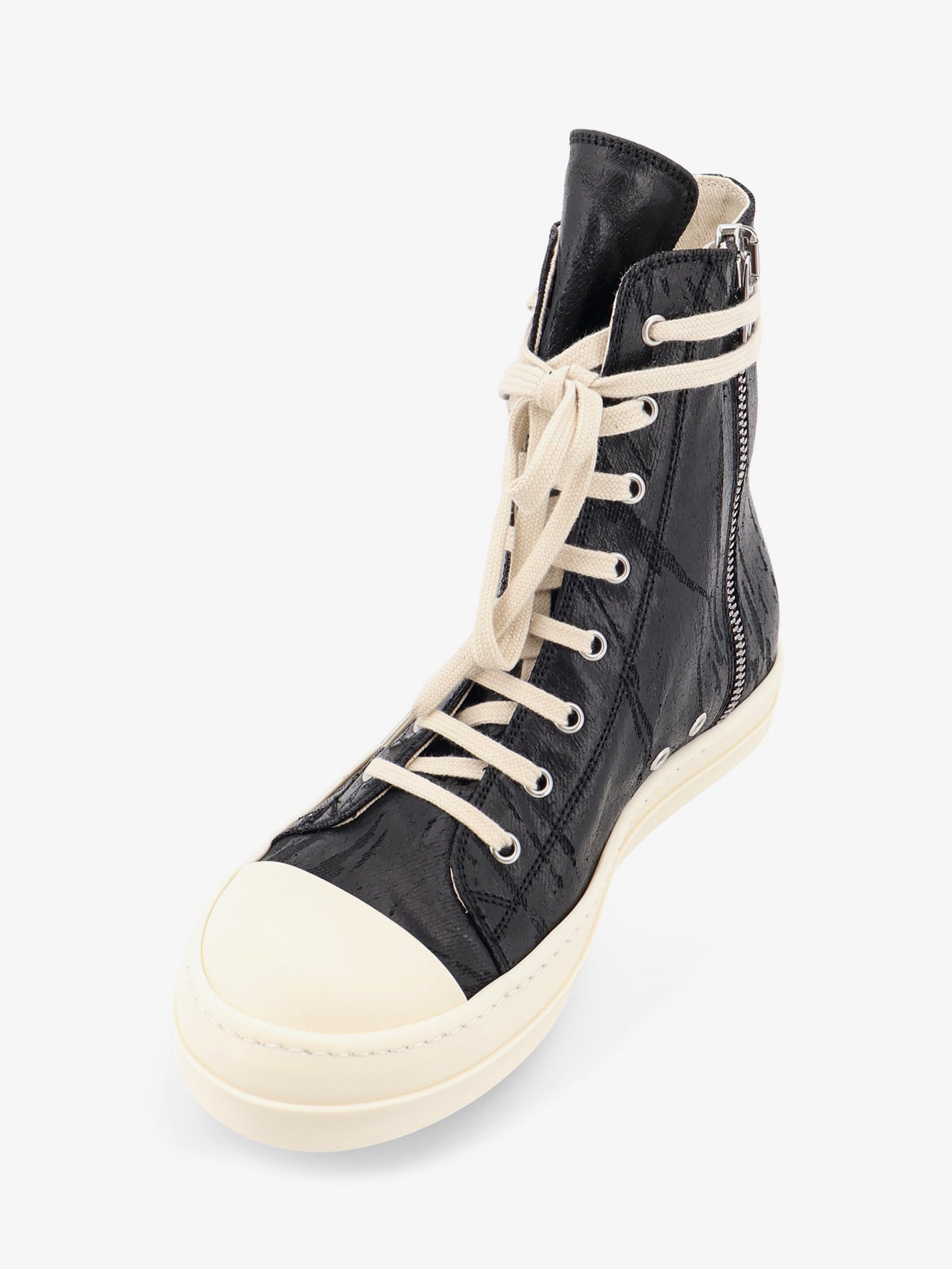 DRKSHDW High-top Leather Sneaks