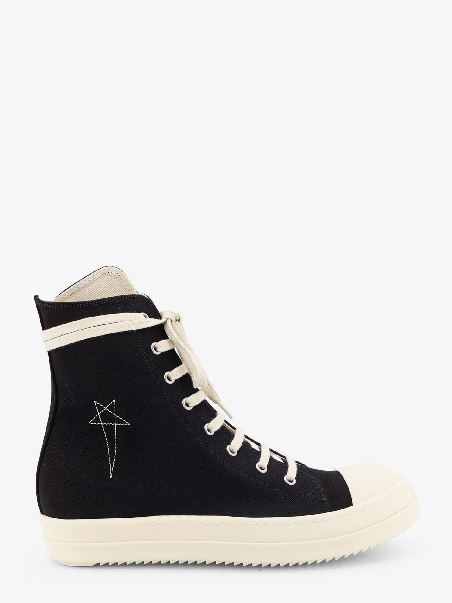 DRKSHDW Certified Cotton High-top Sneaks