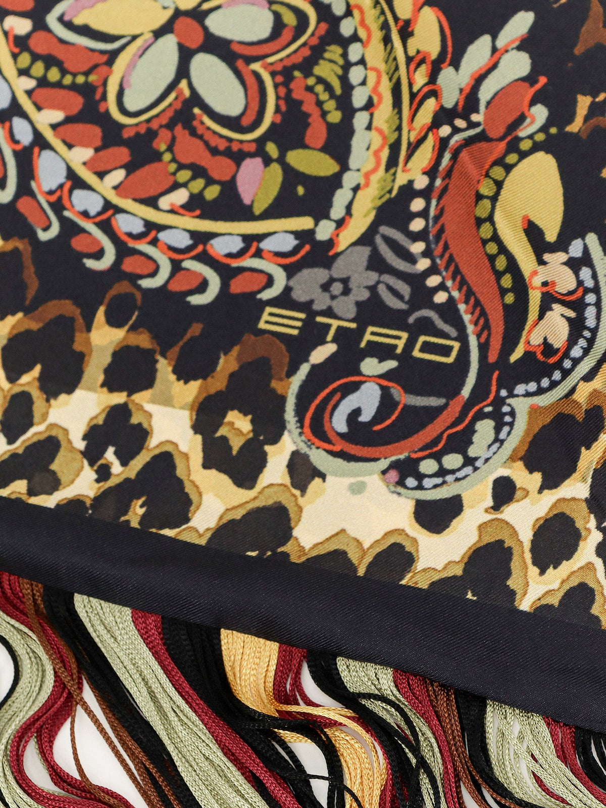 Etro Fringed Silk Shawl