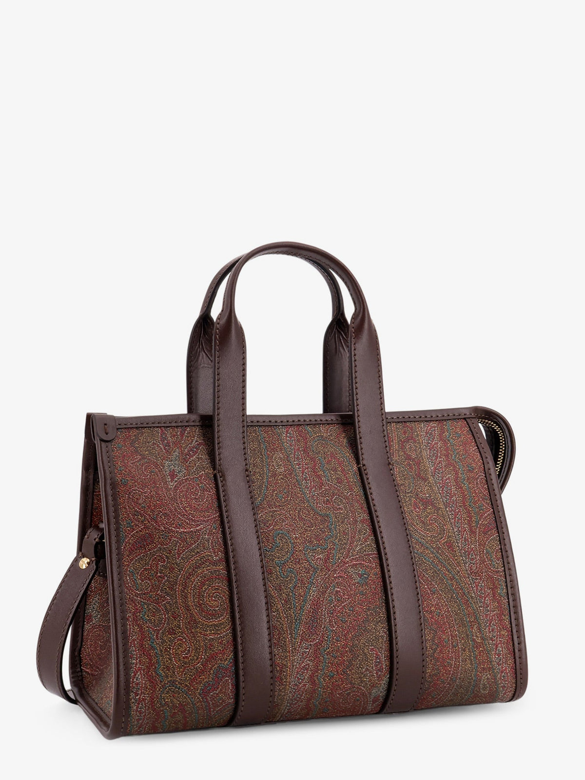 Etro Arnica S Paisley Fabric Handbag With Shoulder Strap