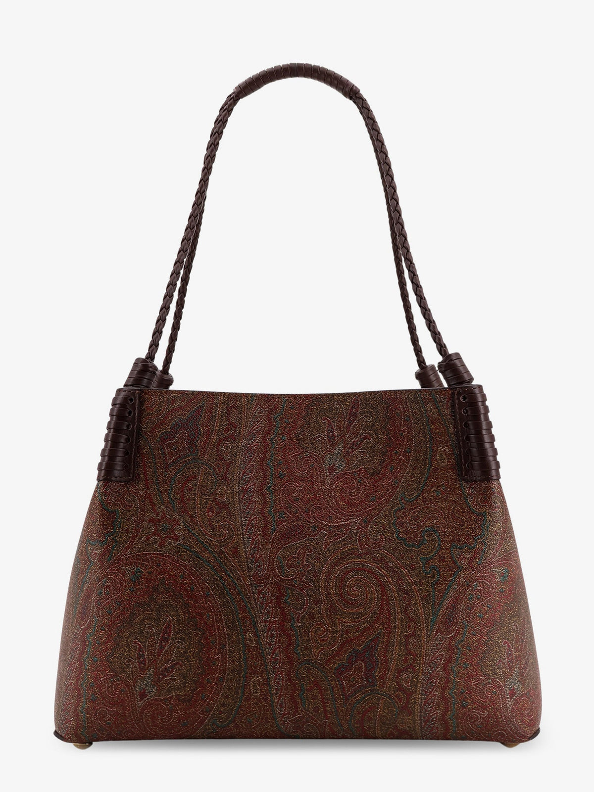 Etro Libra M Arnica Paisley Fabric Shopping Bag
