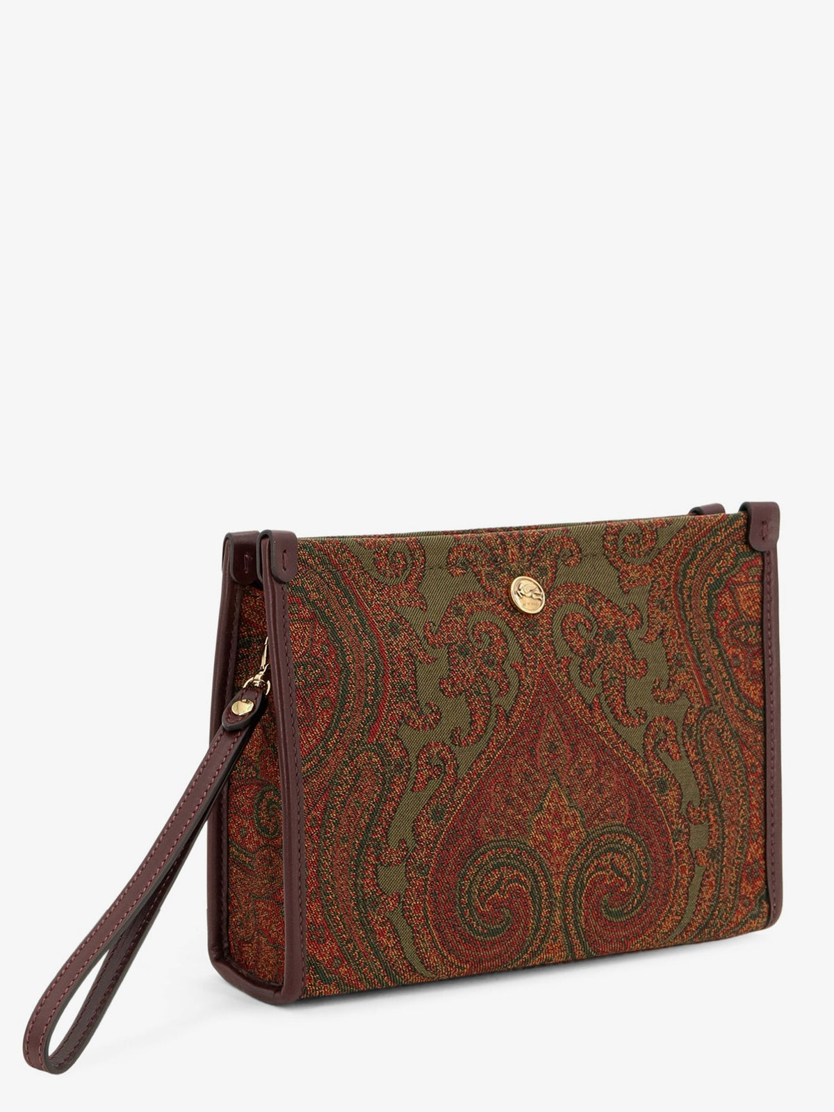 Etro Paisley Pattern Clutch Bag