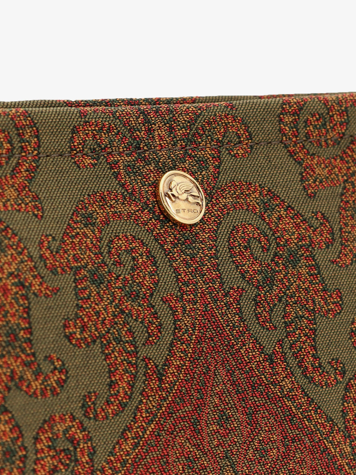 Etro Paisley Pattern Clutch Bag