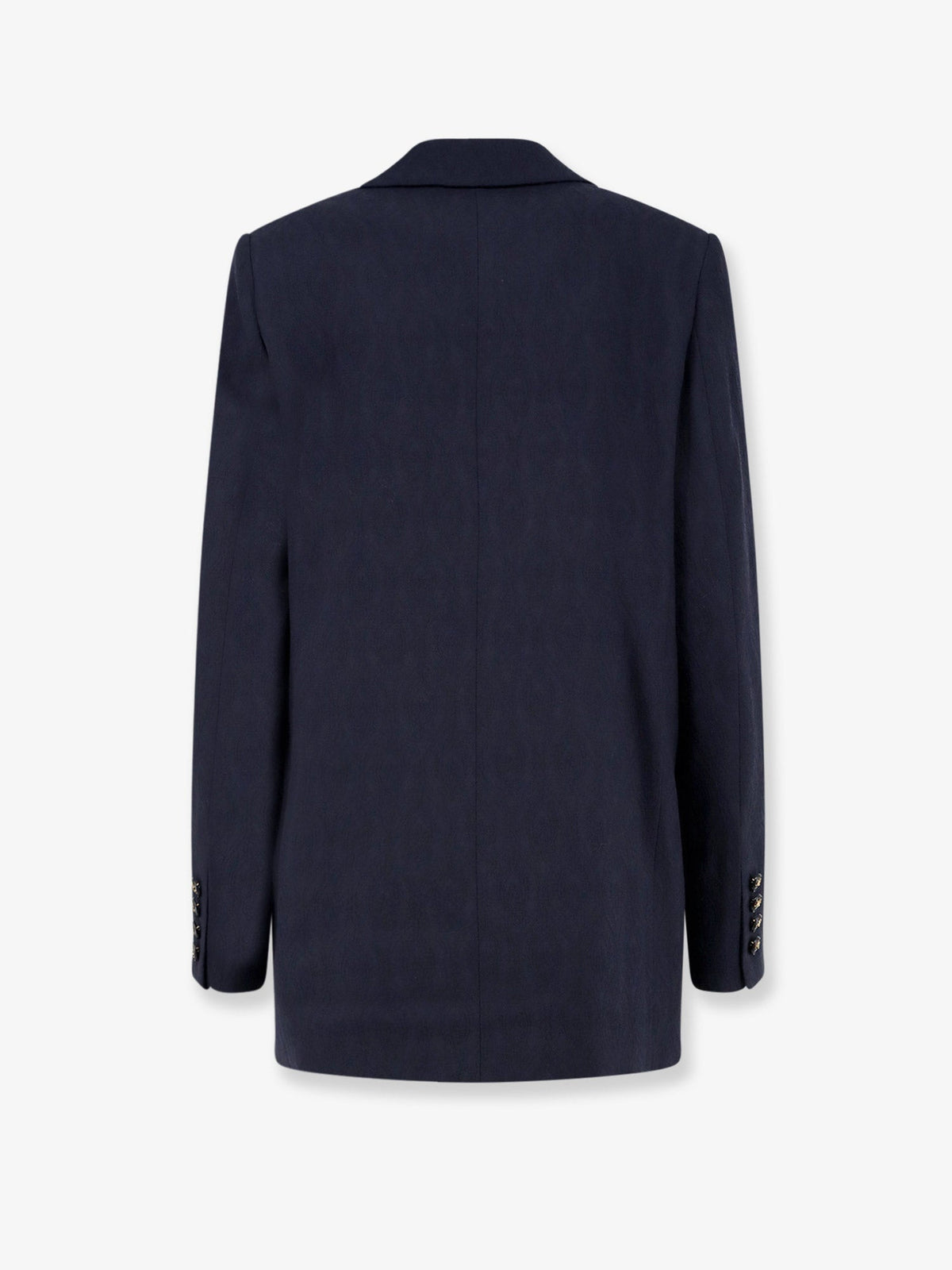 Etro Double-breasted Stretch Wool Blazer