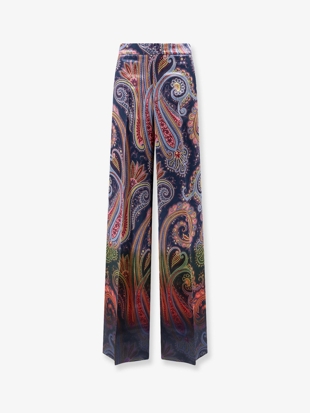 Etro Wide-leg Trousers With Paisley Pattern