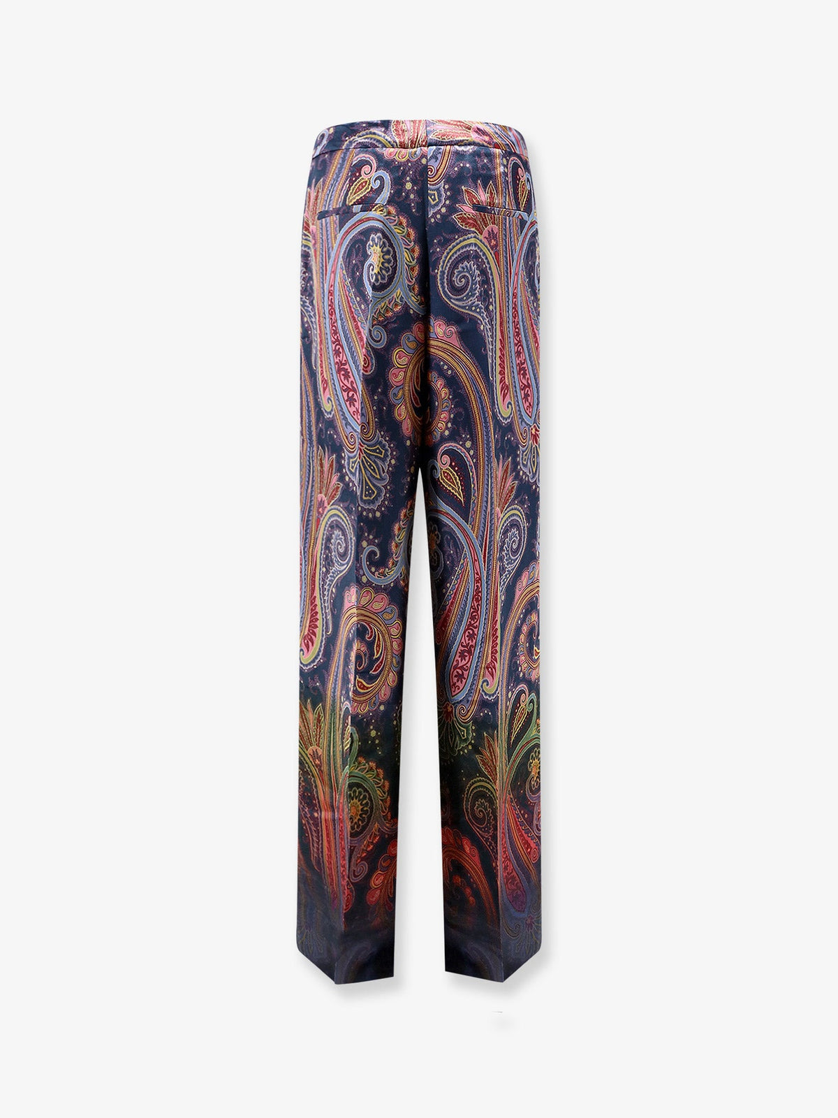 Etro Wide-leg Trousers With Paisley Pattern