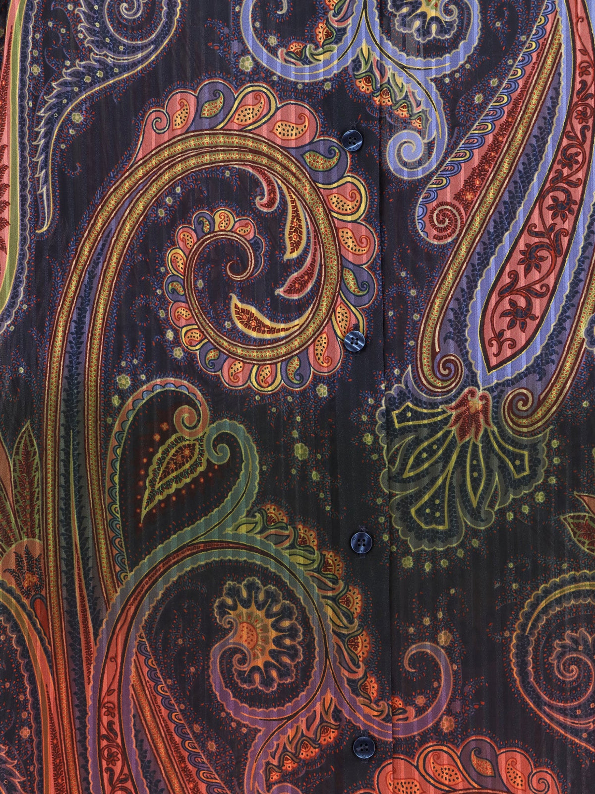 Etro Shirt With Paisley Multicolor Print