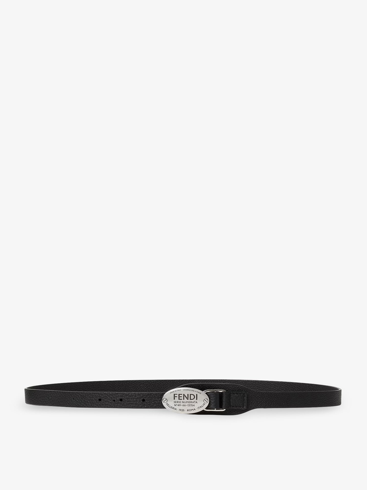 Fendi Selleria Lather Belt