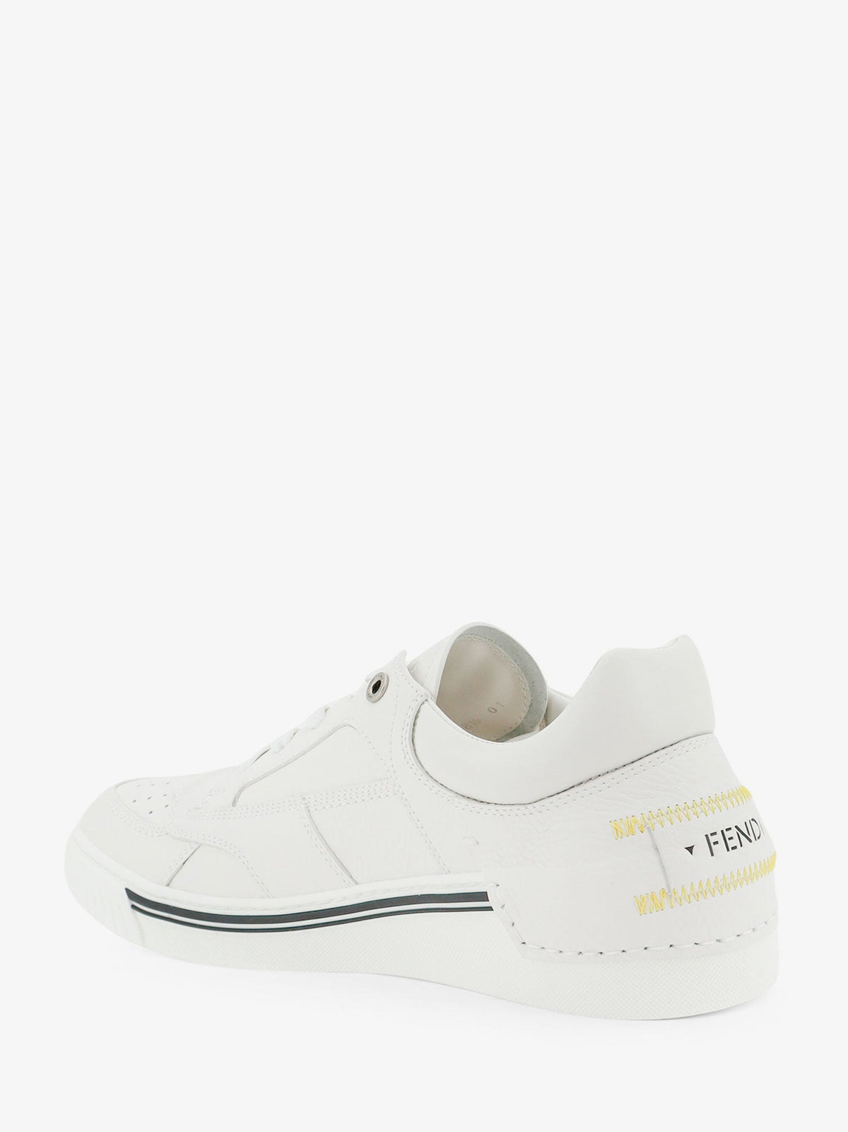 Fendi Fender Leather Sneakers