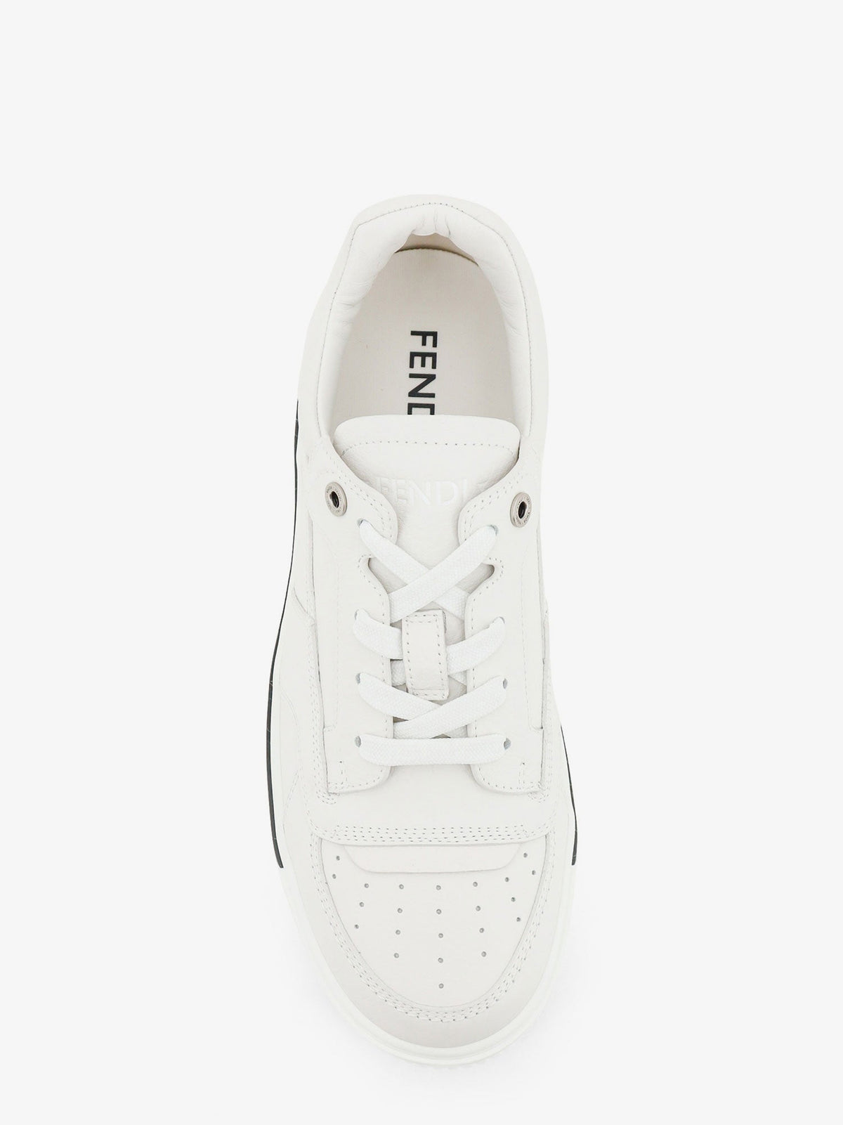 Fendi Fender Leather Sneakers