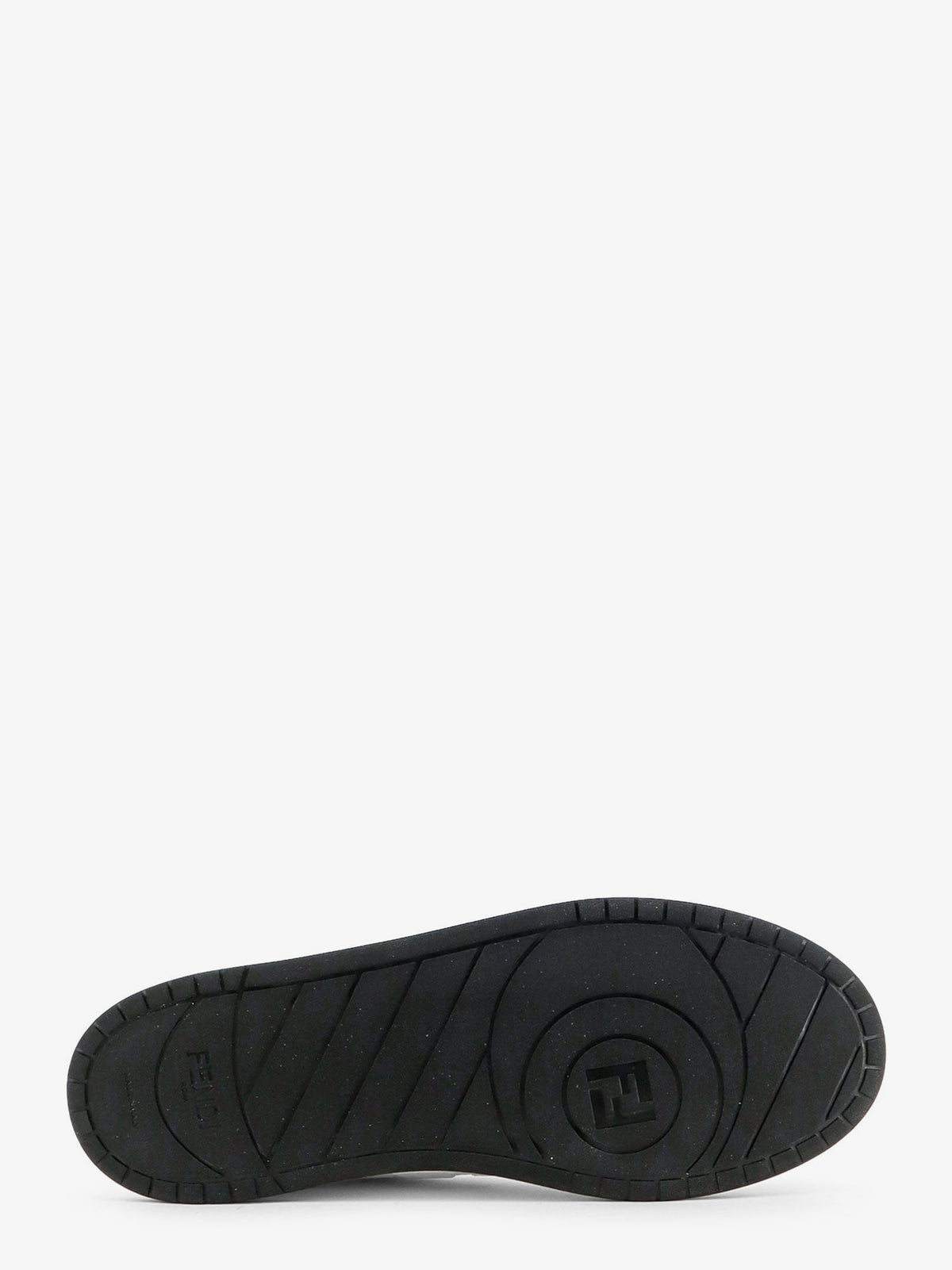 Fendi Match Leather Sneakers With Ff Monogram
