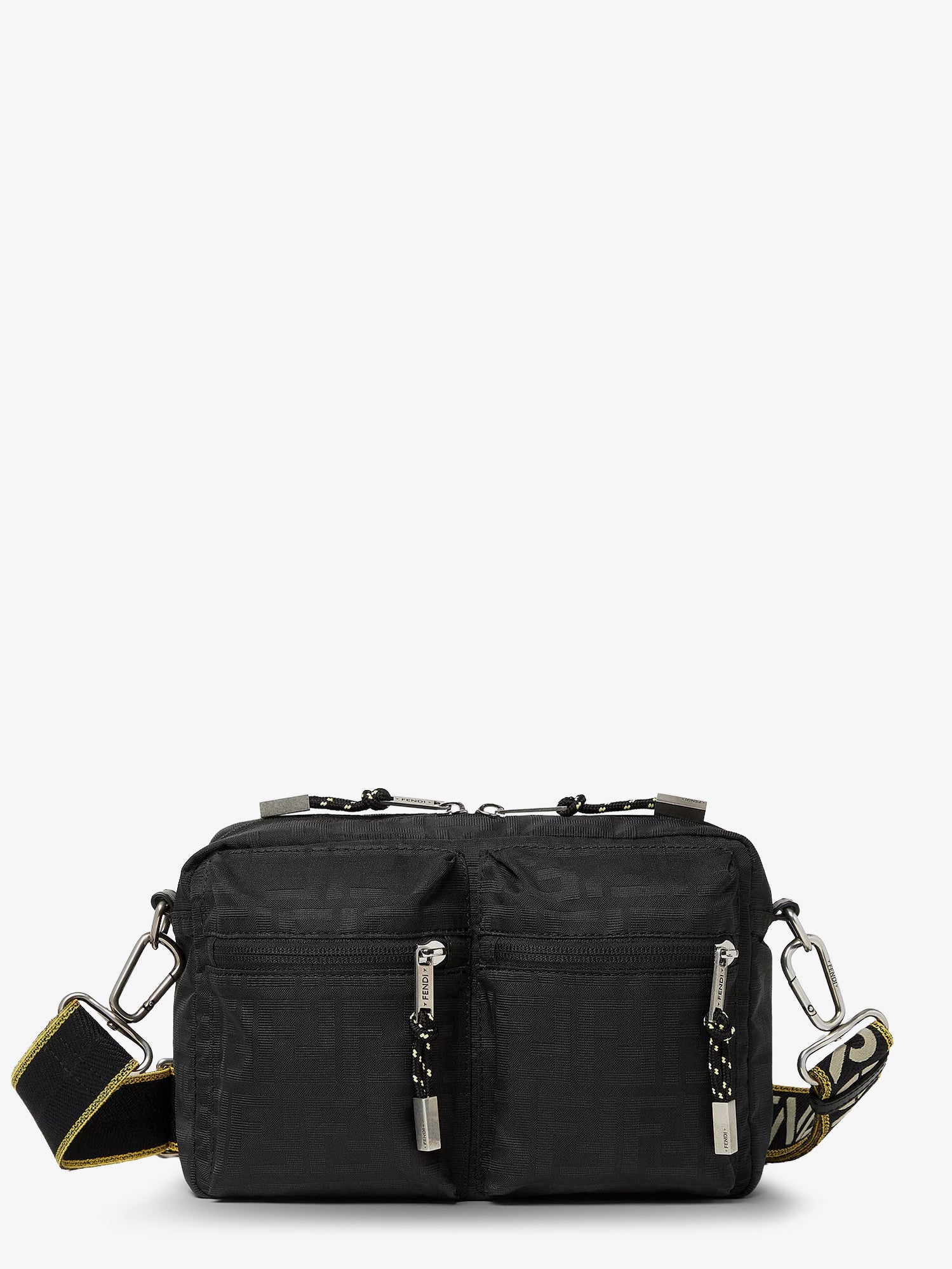 Fendi Camera Case Superlight Ff Zucca Fabric Crossbody Bag