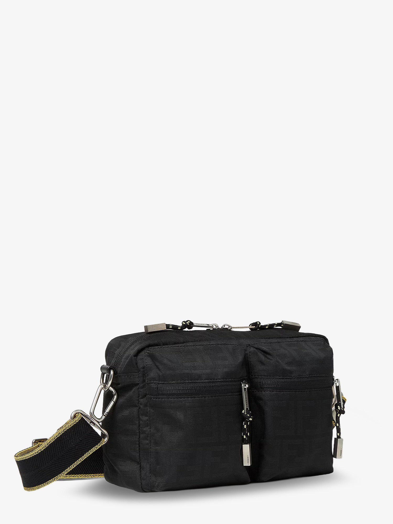 Fendi Camera Case Superlight Ff Zucca Fabric Crossbody Bag