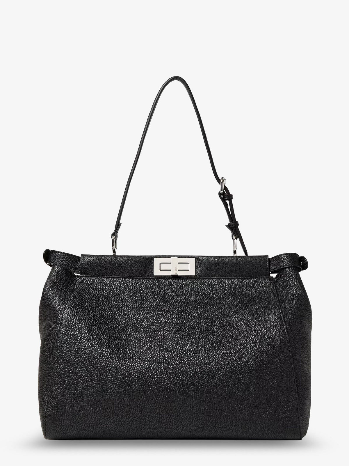 Fendi My Peekaboo Large Leather Crossbody Bag
