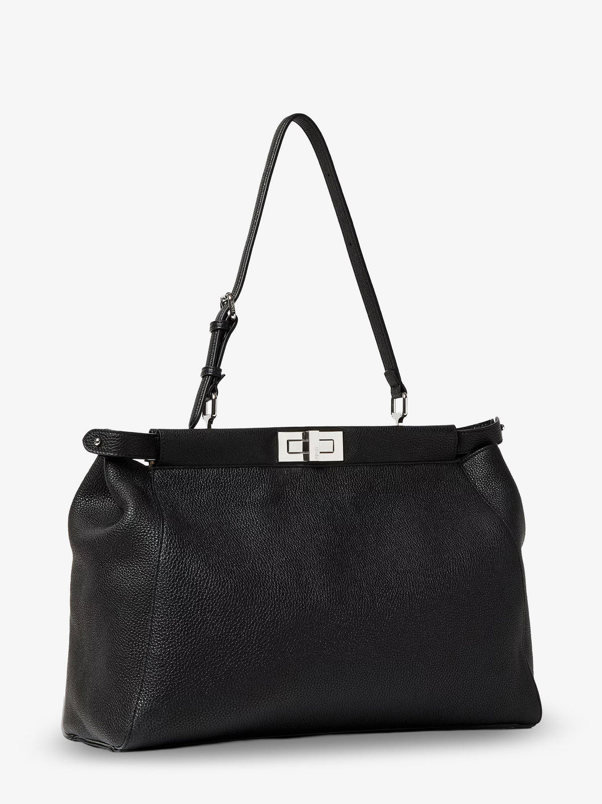 Fendi My Peekaboo Large Leather Crossbody Bag