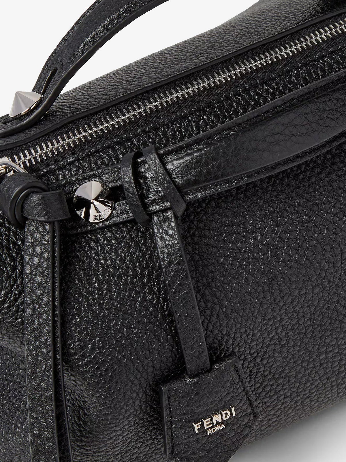 Fendi By The Way Soft Boston Bag With Shoulder Strap