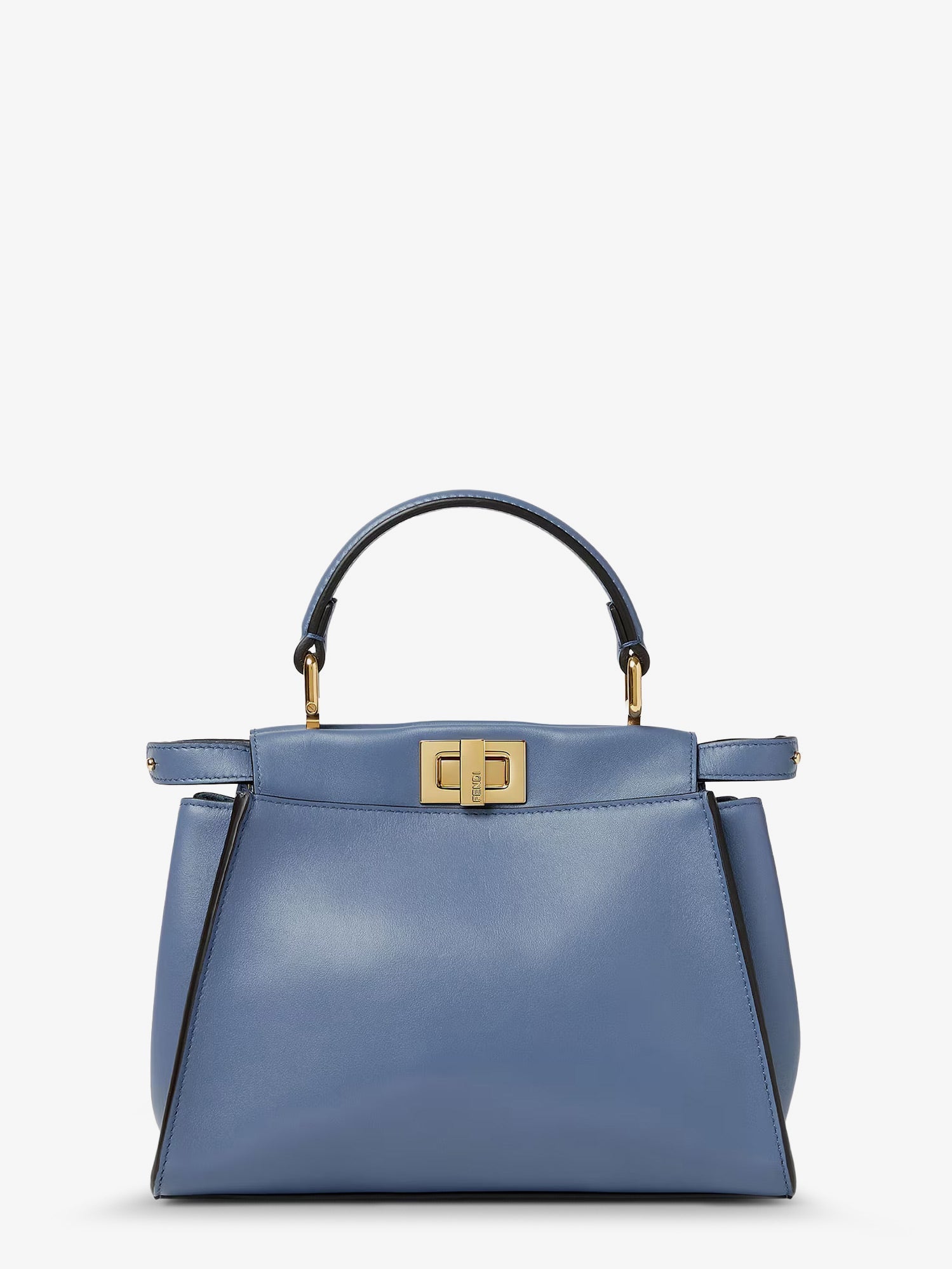 Fendi Peekaboo Mini Leather Handbag