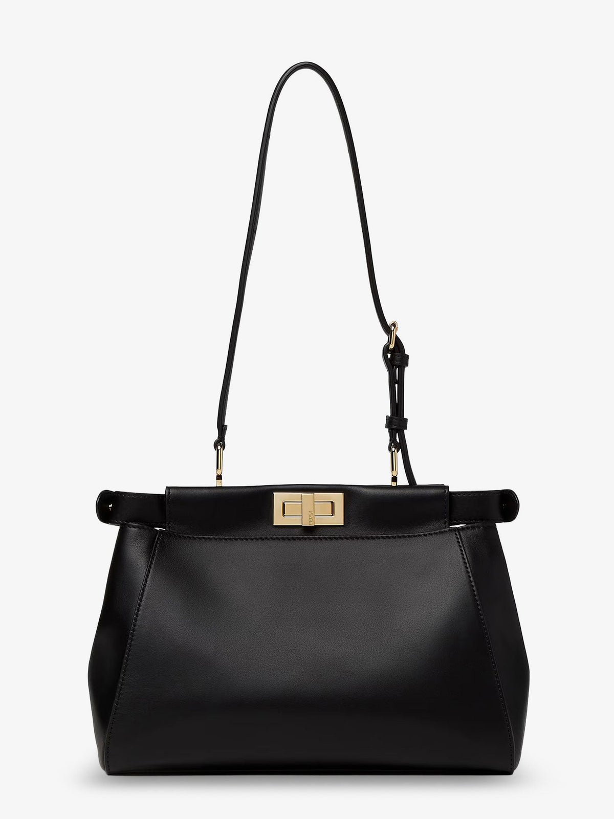 Fendi My Peekaboo Small Leather Shoulder Bag