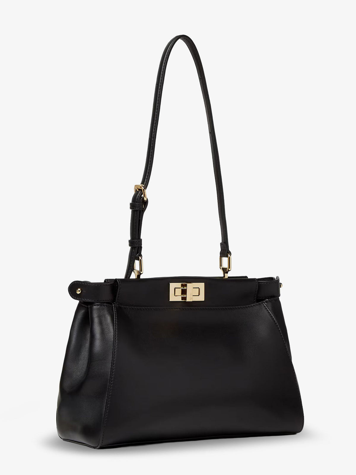 Fendi My Peekaboo Small Leather Shoulder Bag