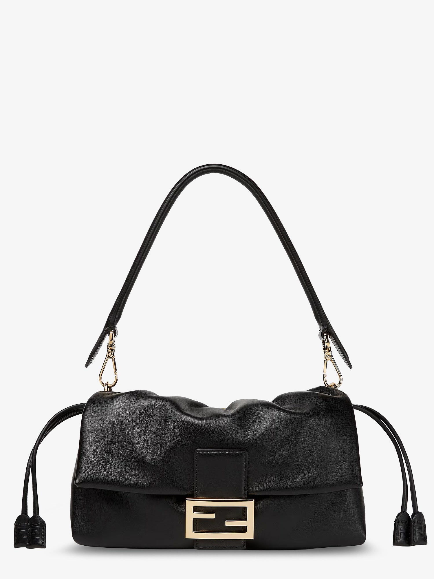 Fendi Baguette Soft Medium Leather Shoulder Bag
