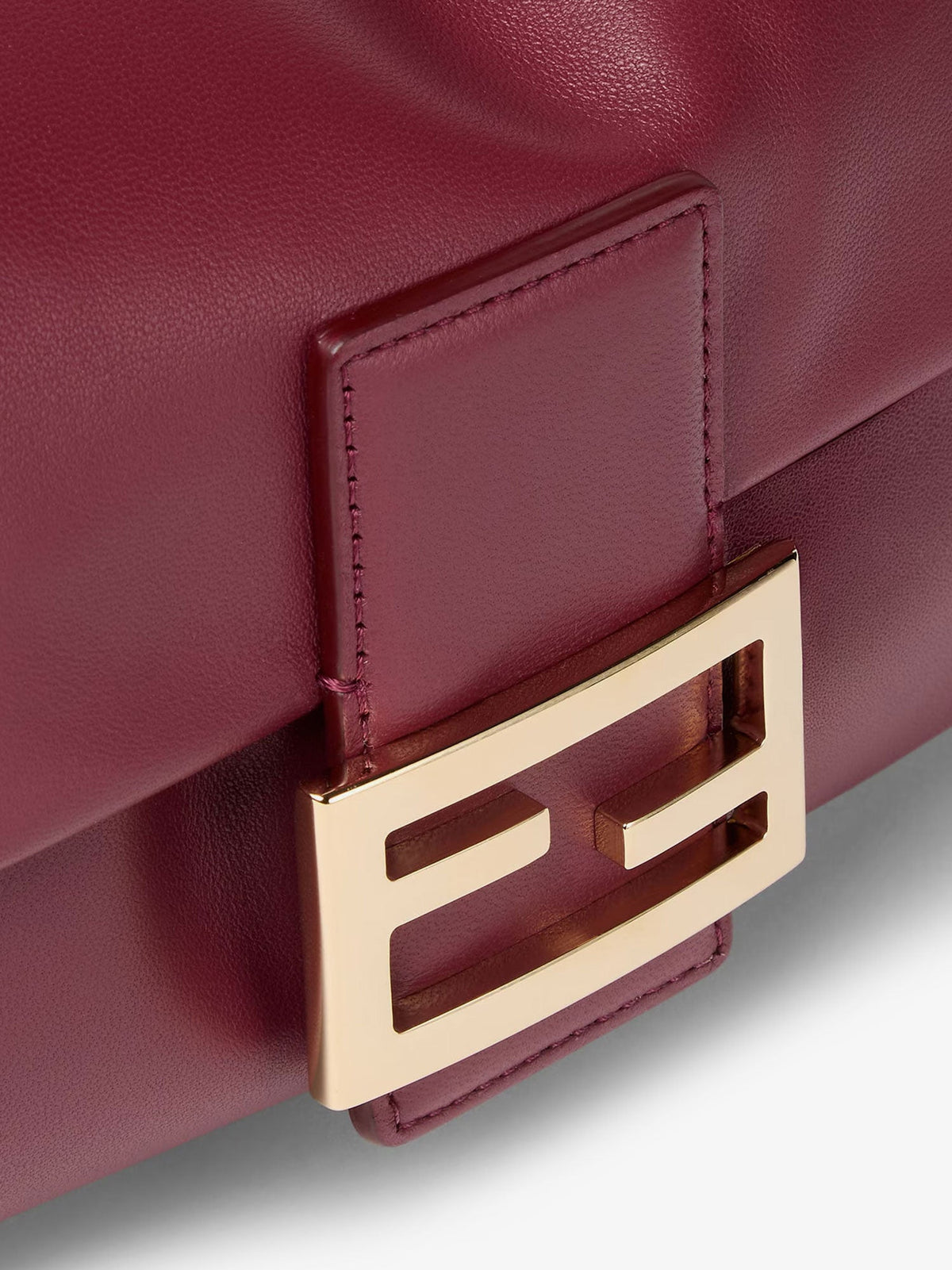 Fendi Baguette Soft Medium Leather Shoulder Bag