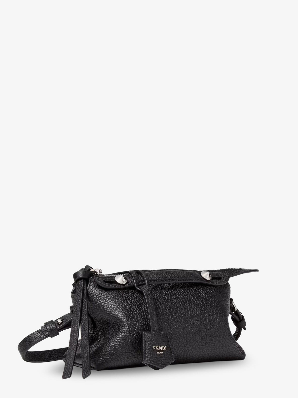 Fendi Boston Leather Handbag