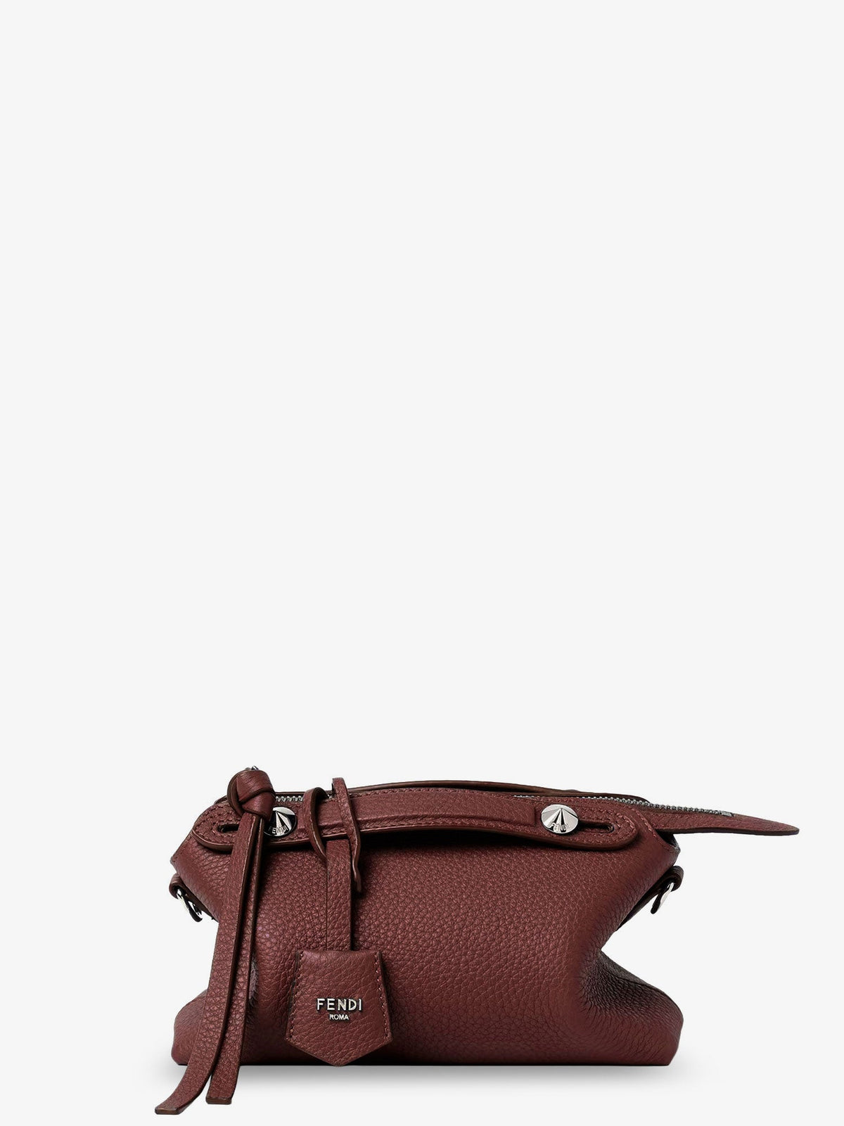 Fendi By The Way Hammered Leather Handbag