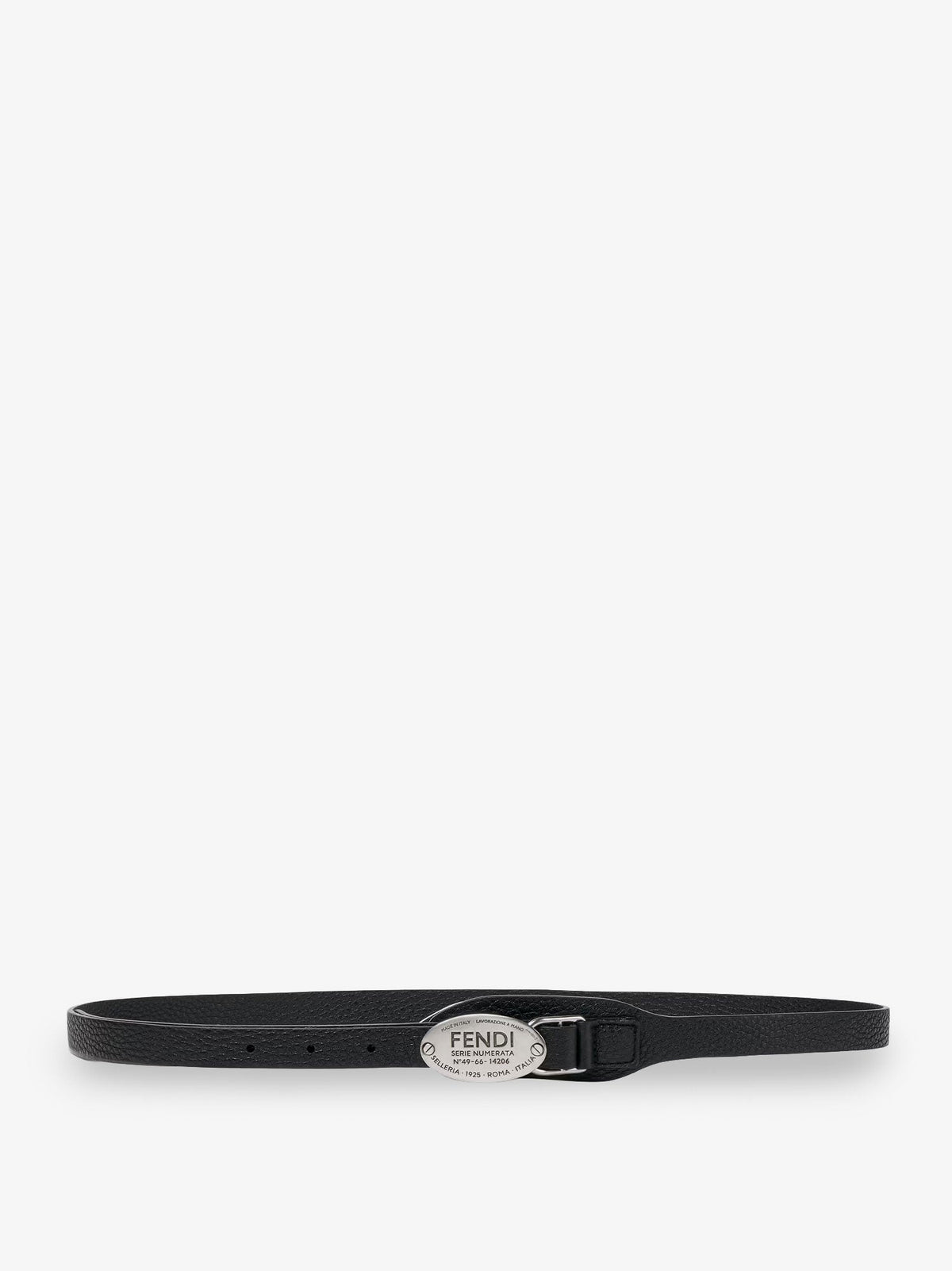 Fendi Fendi Selleria Cuoio Romano Leather Belt