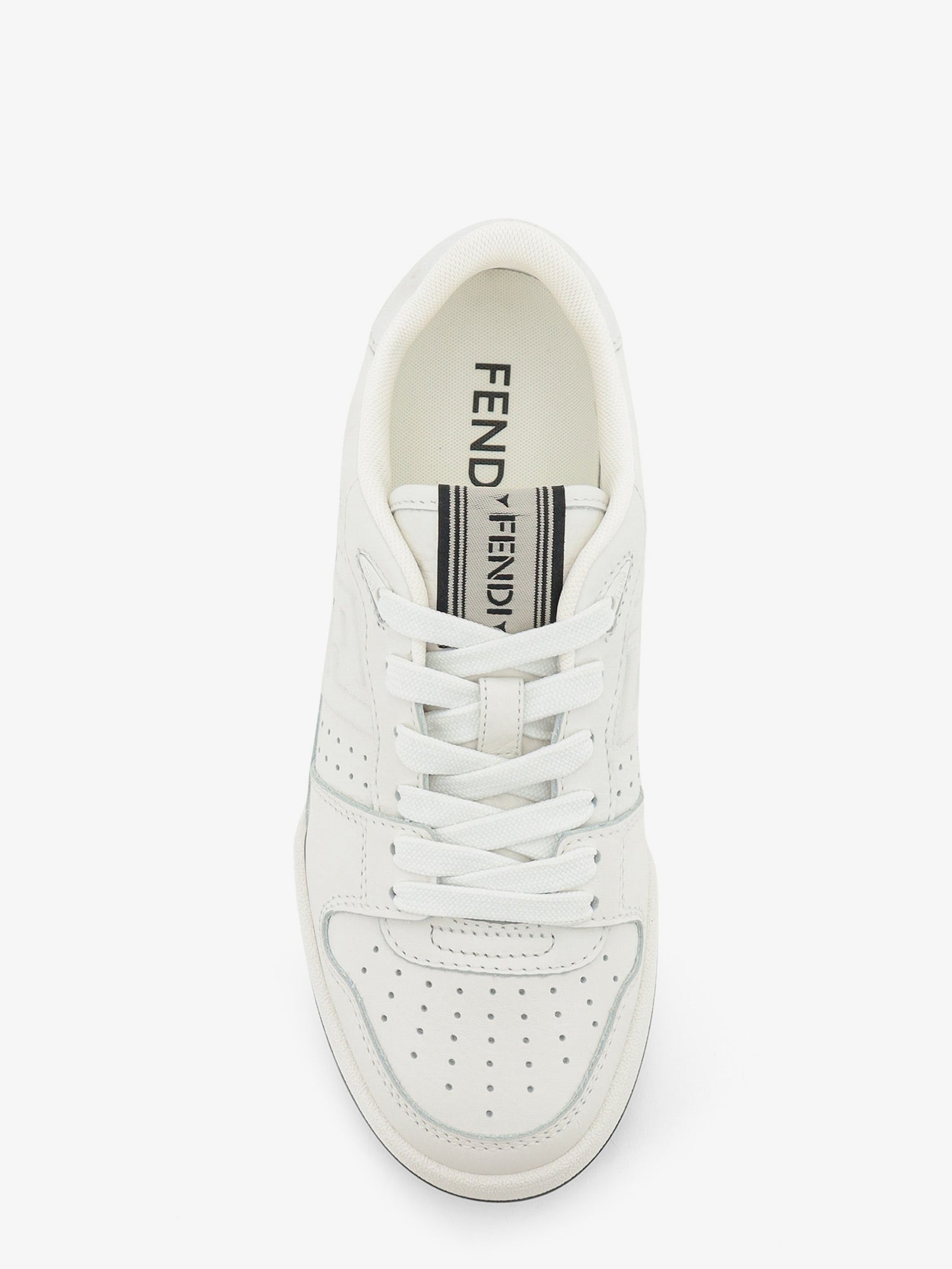 Fendi Fendi Match Leather Sneakers
