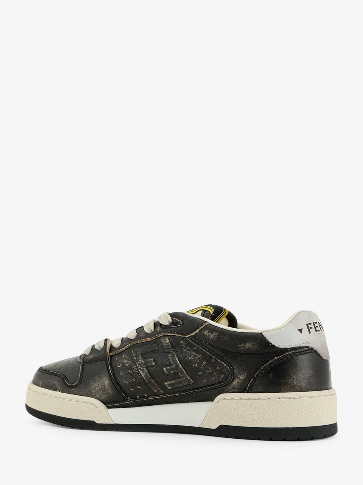 Fendi Fendi Match Leather Sneakers