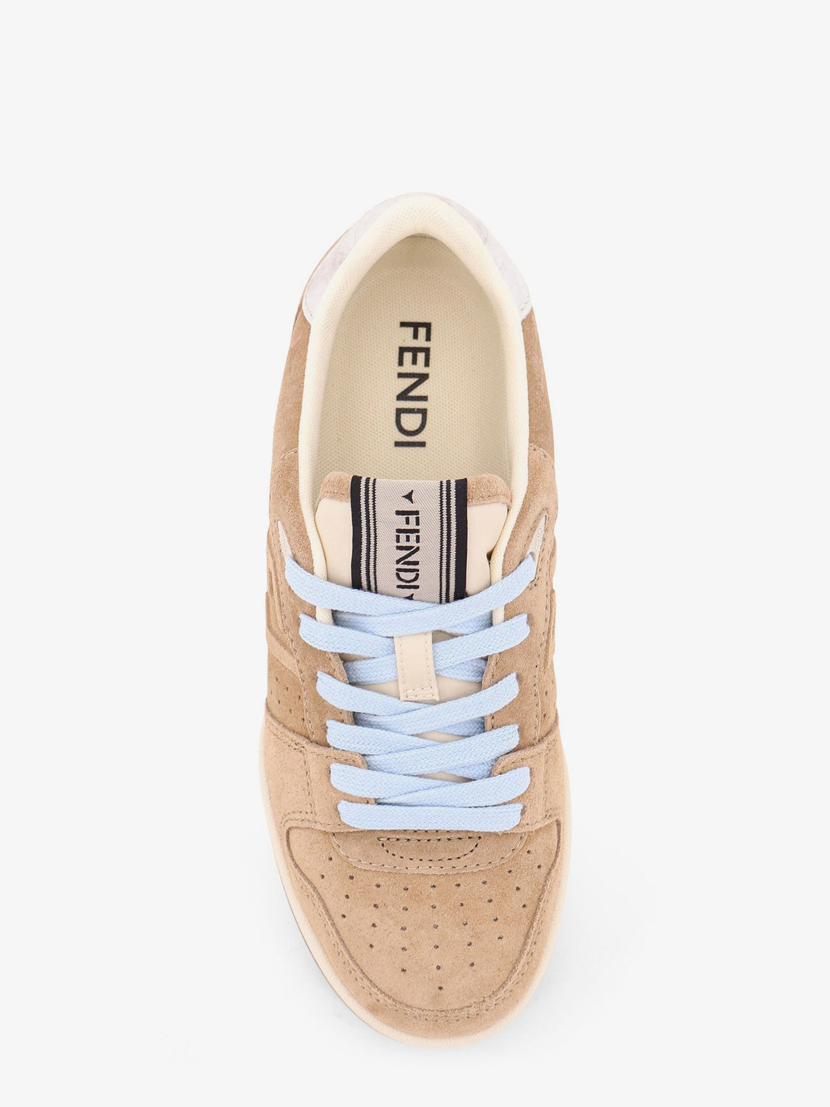 Fendi Fendi Match Suede Sneakers