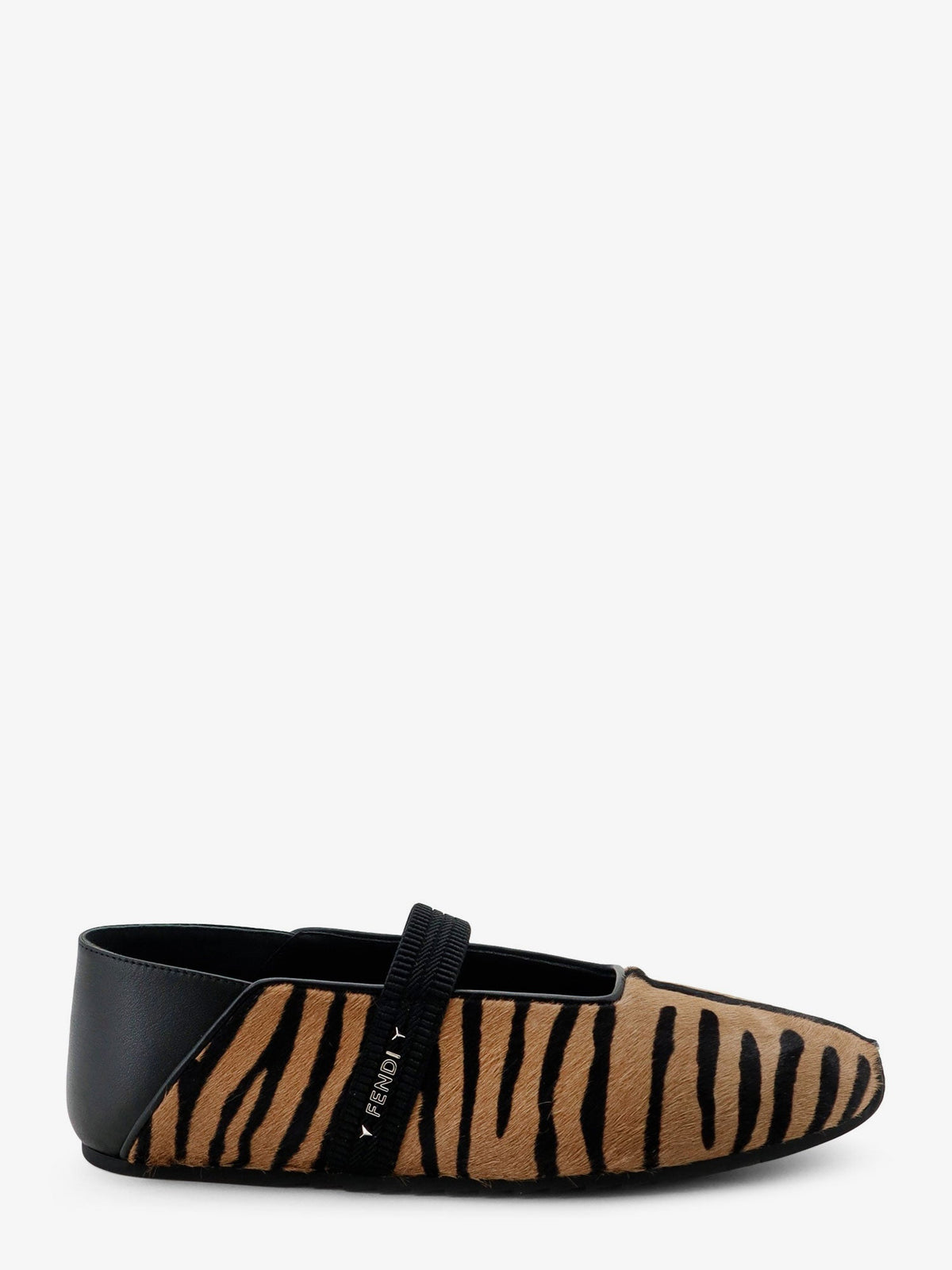 Fendi Pony Hair Ballet Flats