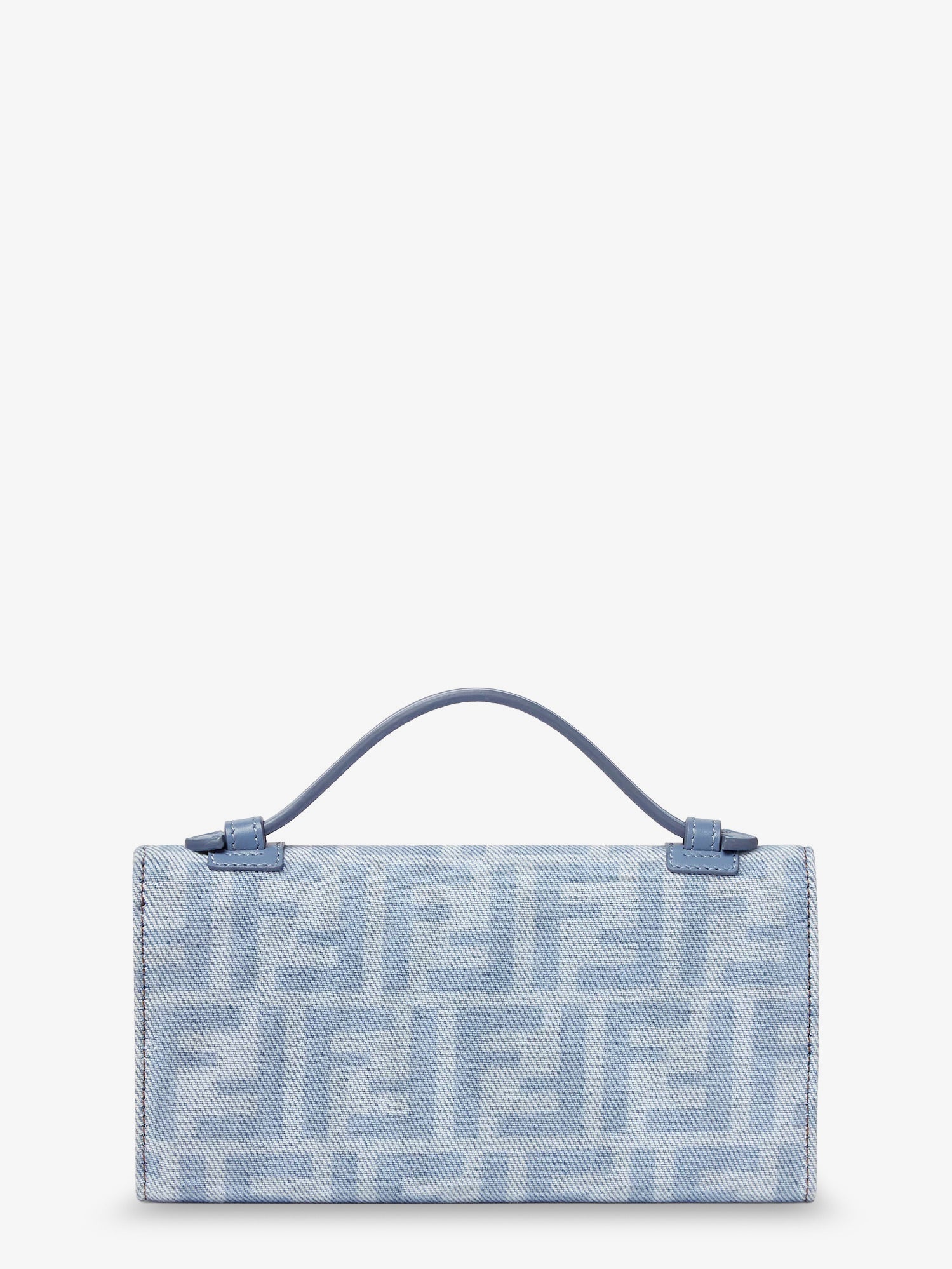 Fendi Baguette Continental Canvas Crossbody Bag With All-over Ff Motif
