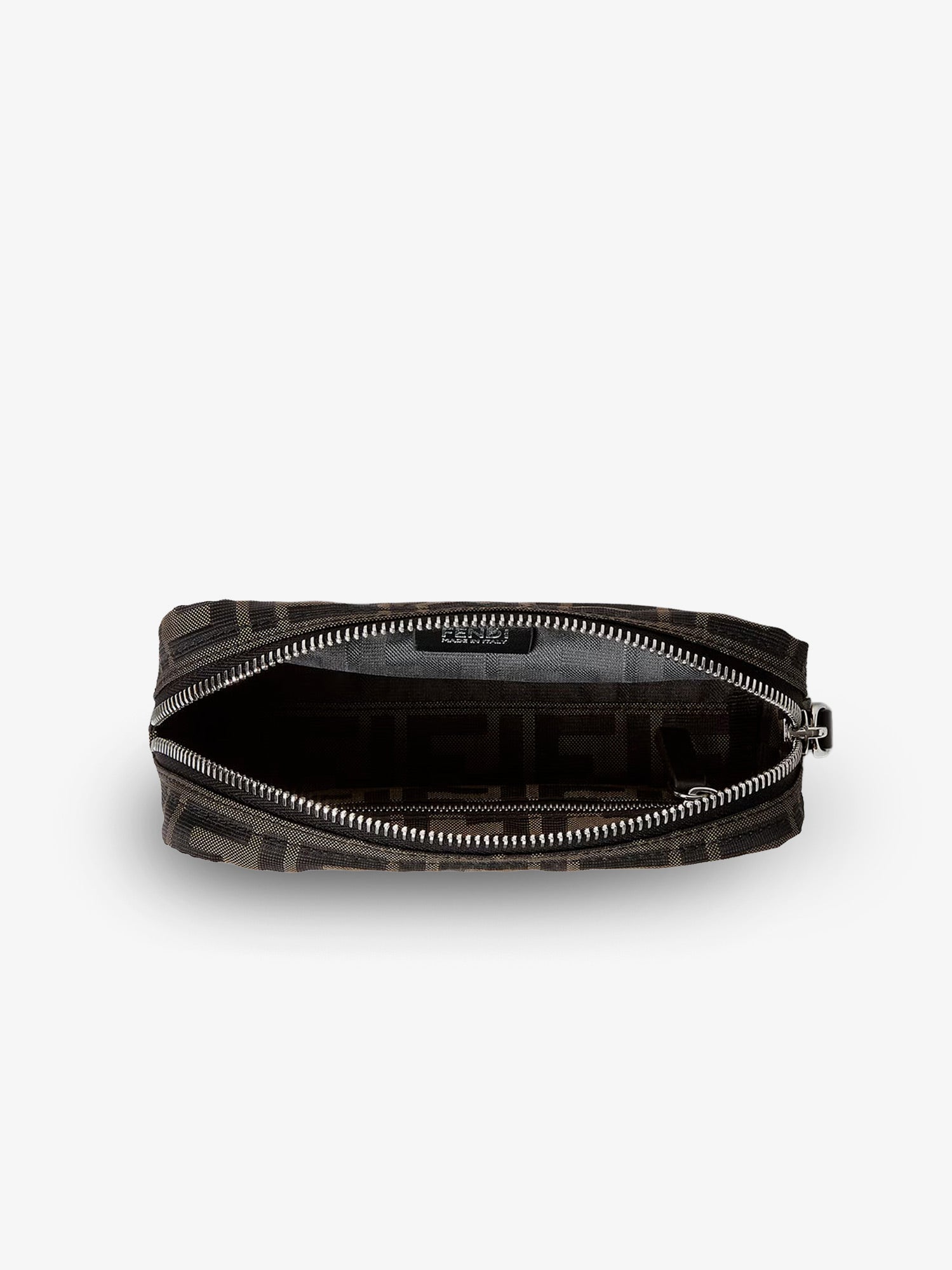 Fendi Ff Technical Fabric Clutch Bag