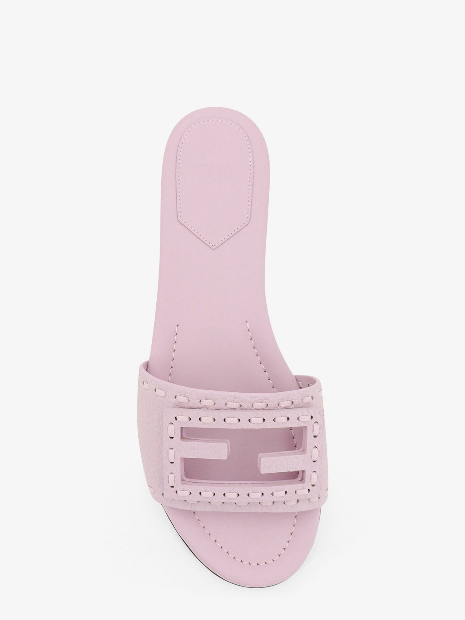 Fendi Leather Tube Sandals