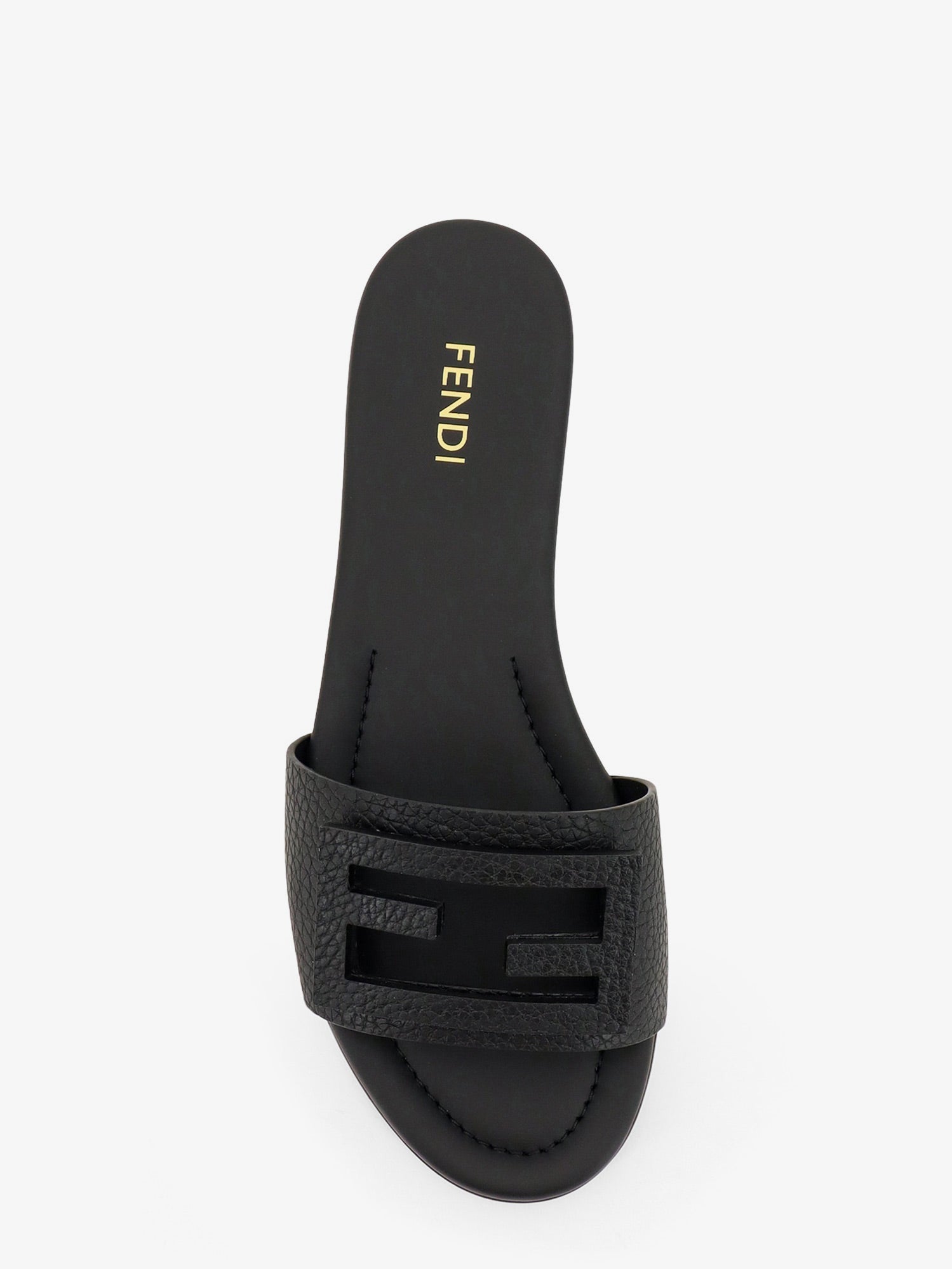 Fendi Leather Tube Sandals