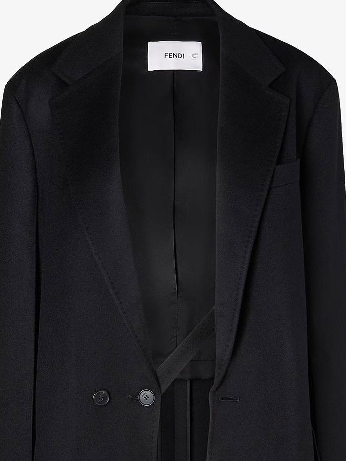 Fendi Midi Cashmere Coat