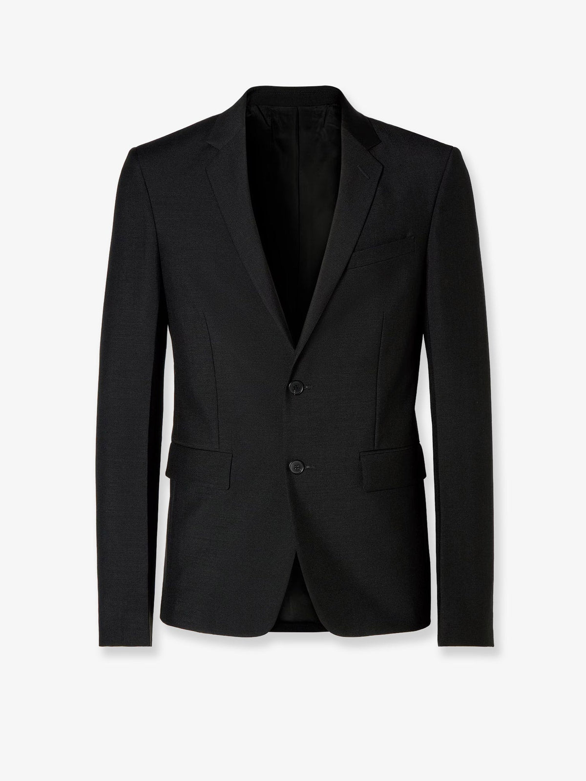Fendi Slim Fit Kid Mohair Blazer