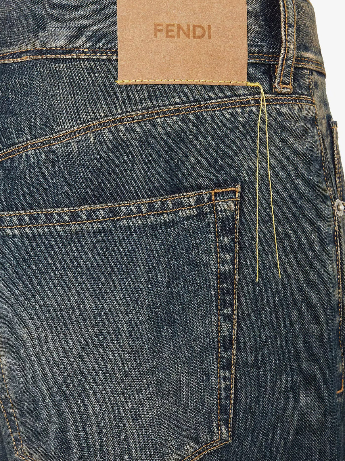 Fendi Bananatex® Denim Regular Fit Jeans