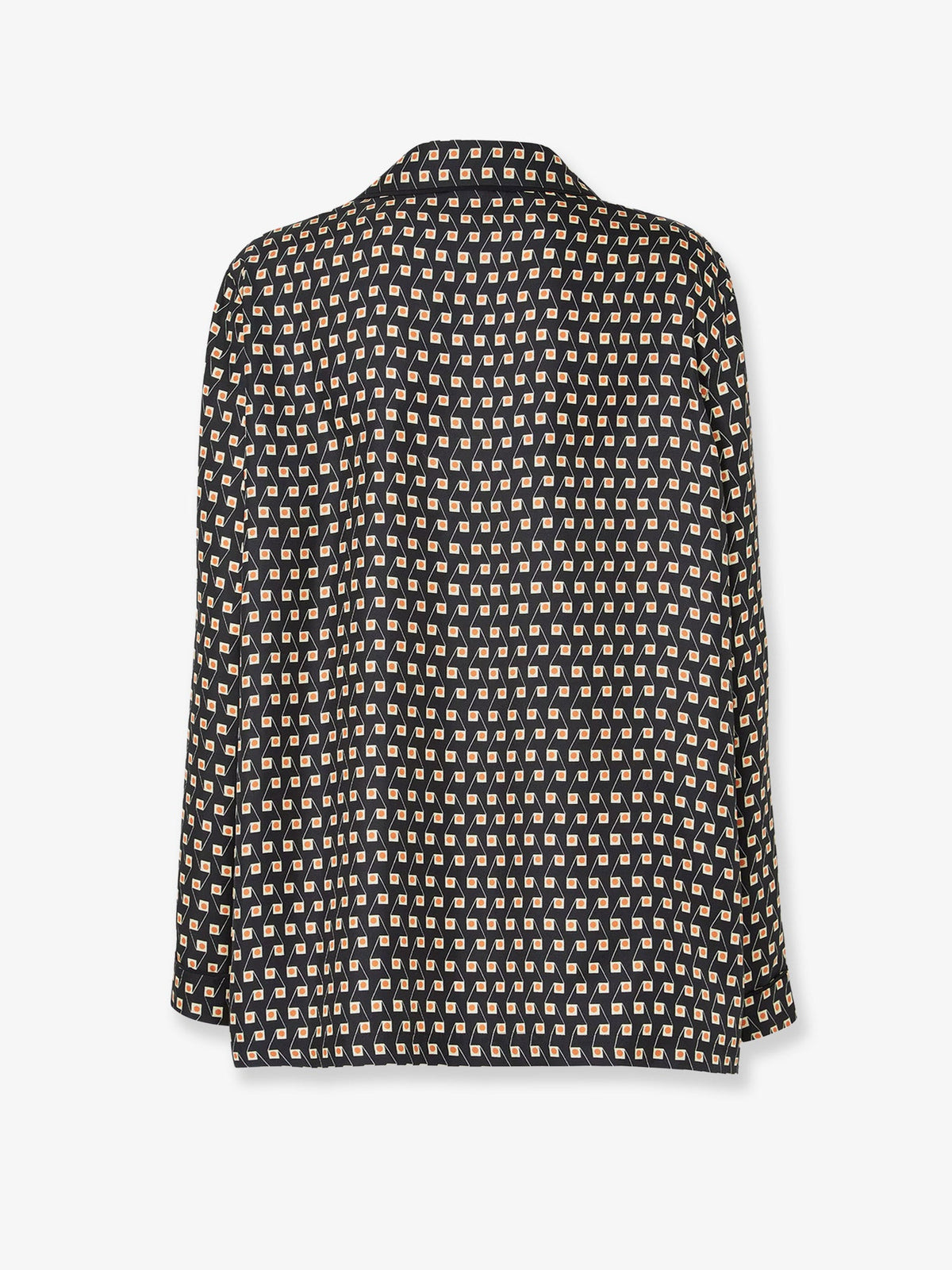 Fendi Pajamas Printed Silk Shirt